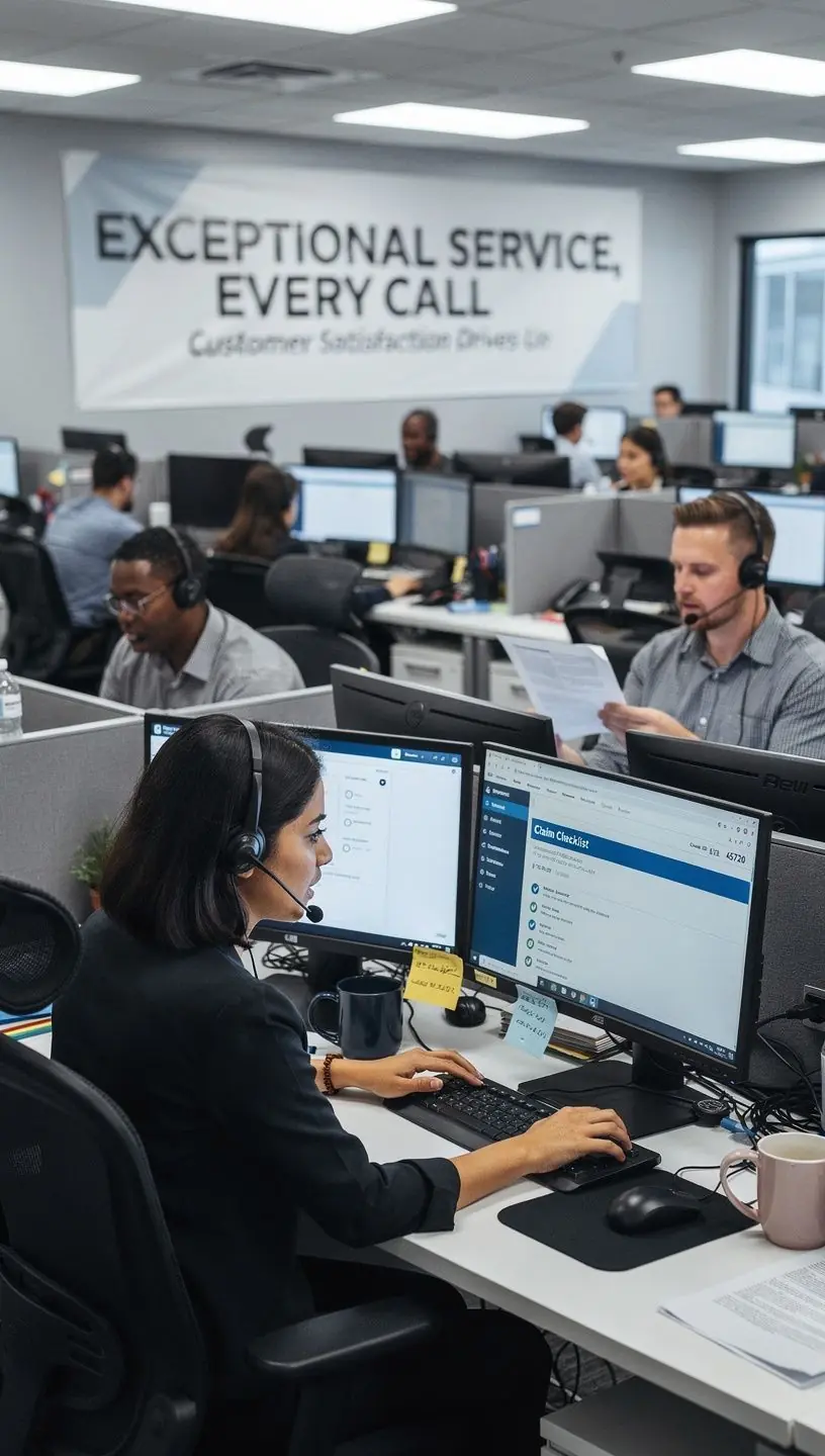 Kierowca wypełniający formularz zgłoszenia roszczenia w aplikacji mobilnej.